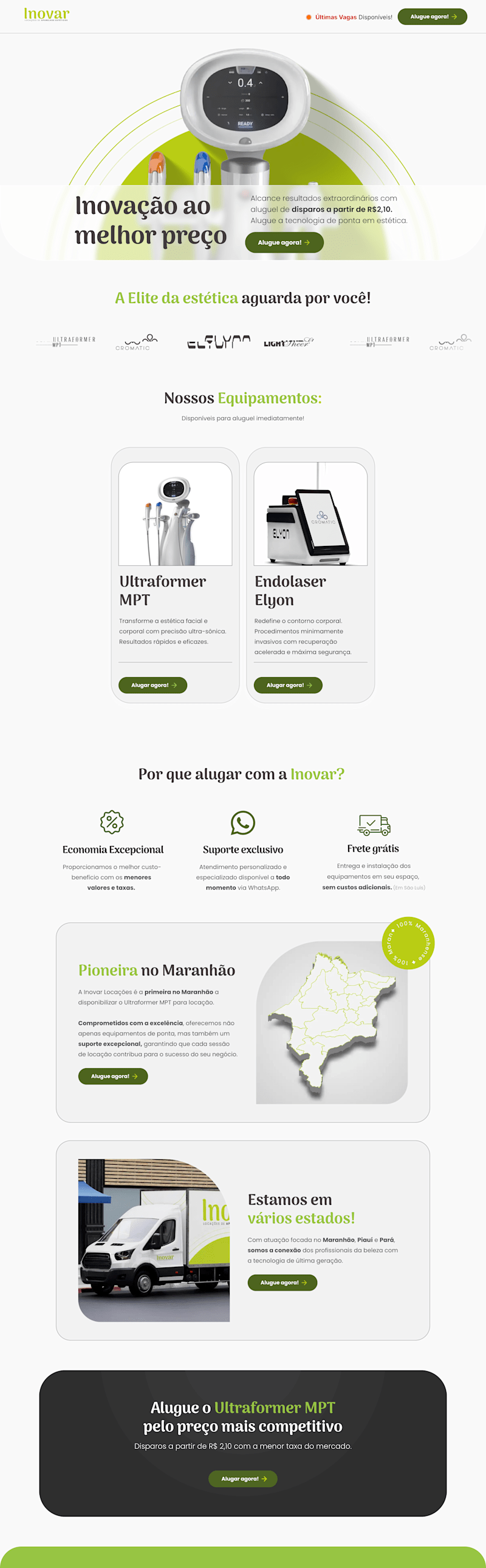 Cover image for Inovar: Website Design & Framer Development