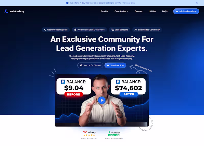 Cover image for High-Converting Landing Page