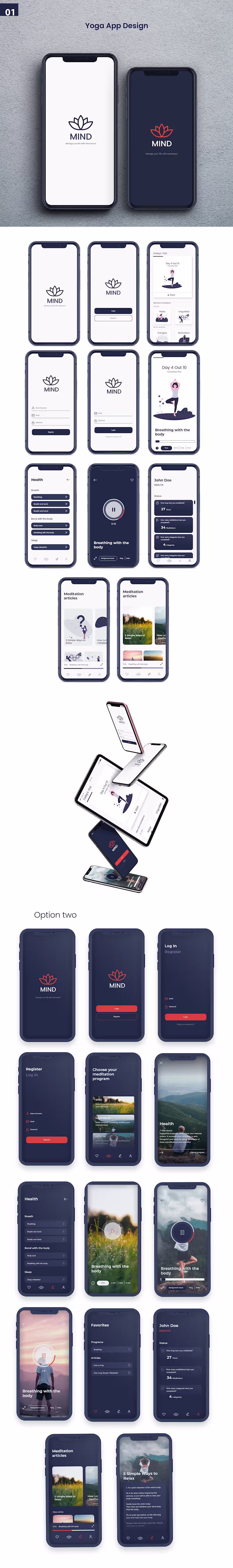 Cover image for MING yoga app 