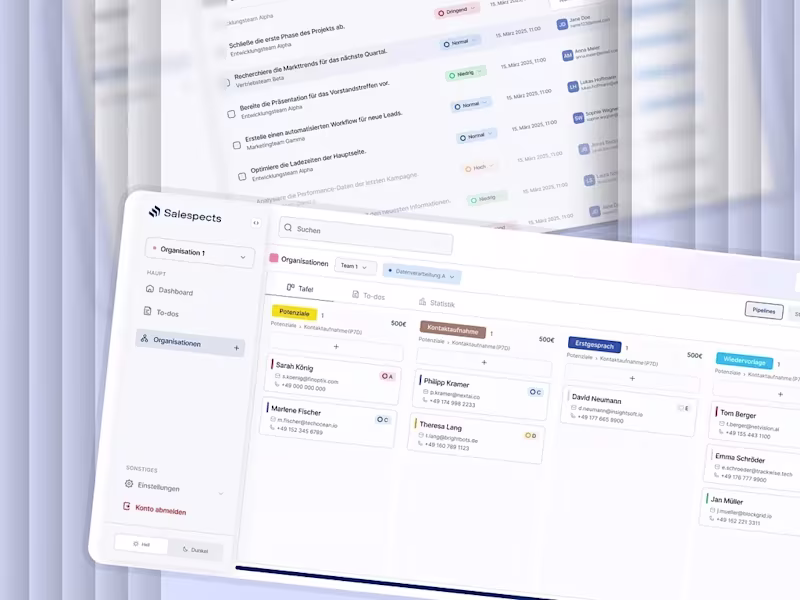 Cover image for Salespects | Team Management Platform