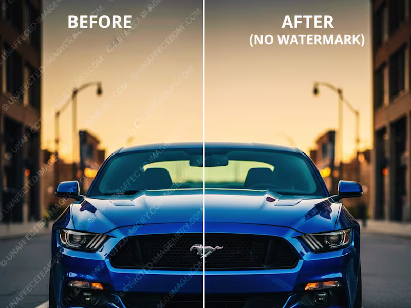 Cover image for Professional Watermark & Object Removal from Images