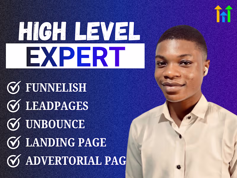 Cover image for I will  design Landing page on clickfunnel and Clickfunnel 2.0