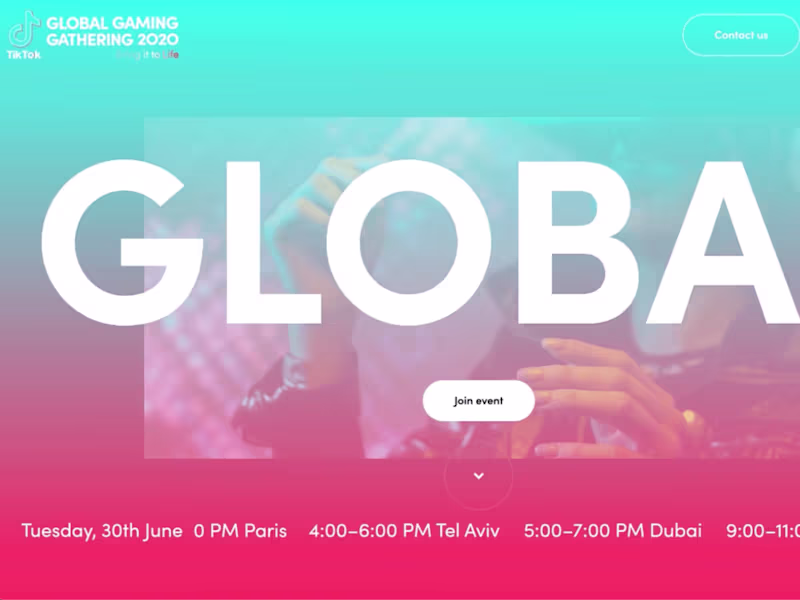 Cover image for Tiktok (Creative Web Development & Headless CMS)
