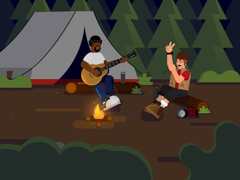 Cover image for Camping
