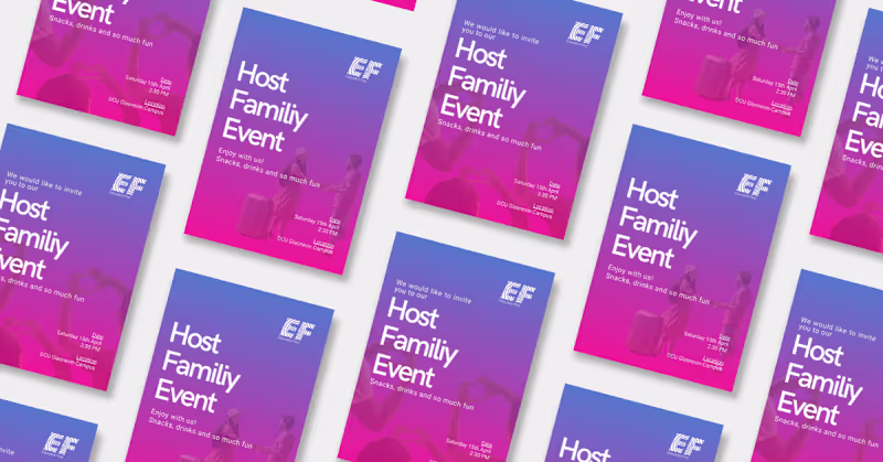 Cover image for Print Design - Event Invitation