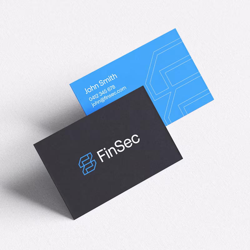 Cover image for Logo design for a fintech cyber-security company.