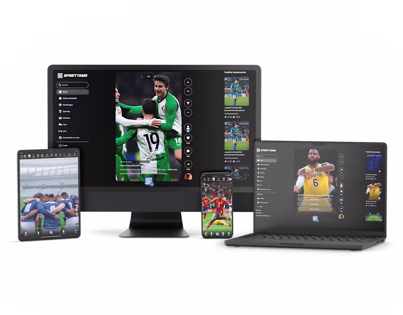 Cover image for Social Feed Design – Sportyeah App