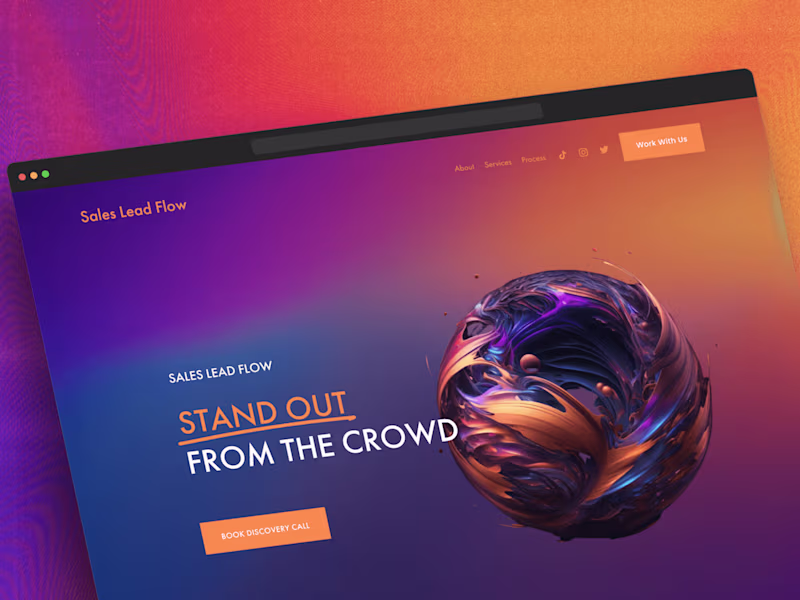 Cover image for Squarespace Landing/Sales Page