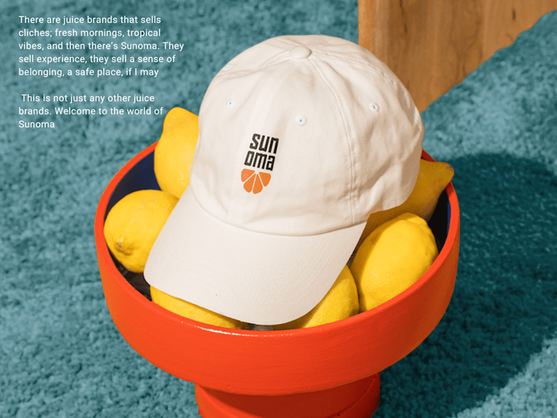 Cover image for Sunoma | Healthy Drinks Branding