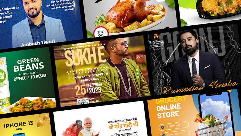 Cover image for Social Media Post Design by Bittu Rai on Behance