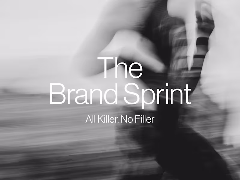 Cover image for The Brand Sprint