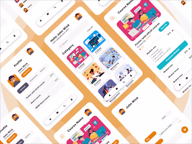 Cover image for 📱 Mobile or Web App Design
