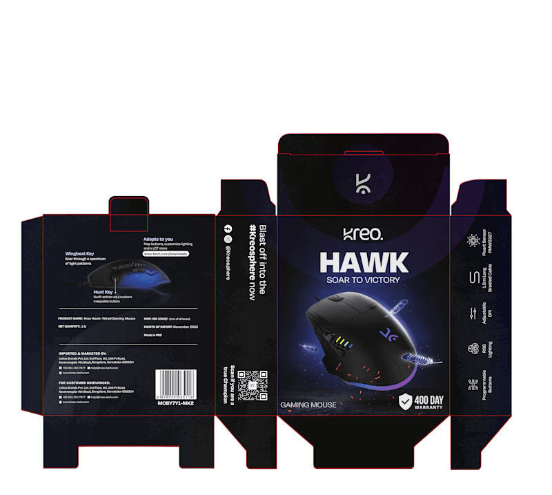 Cover image for KREO HAWK - Packaging Redesign Project