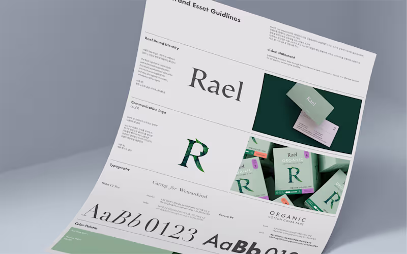 Cover image for Rael Company Branding