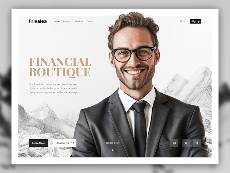 Cover image for Finance Webflow Template