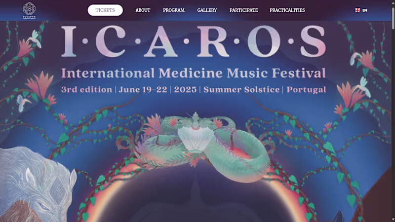 Cover image for Icaros Medicine Festival