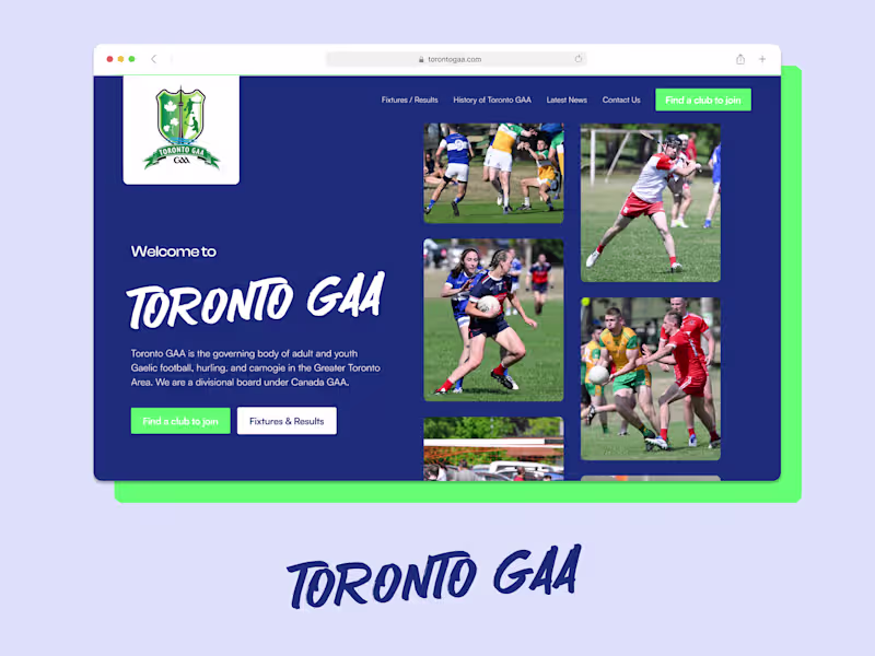 Cover image for Toronto GAA