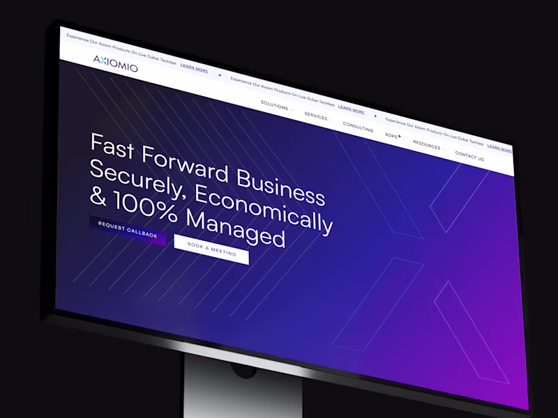 Cover image for AXIOMIO–Security & Cloud Services