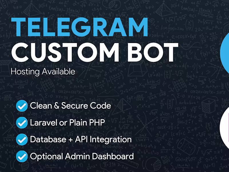 Cover image for Telegram Bot Development