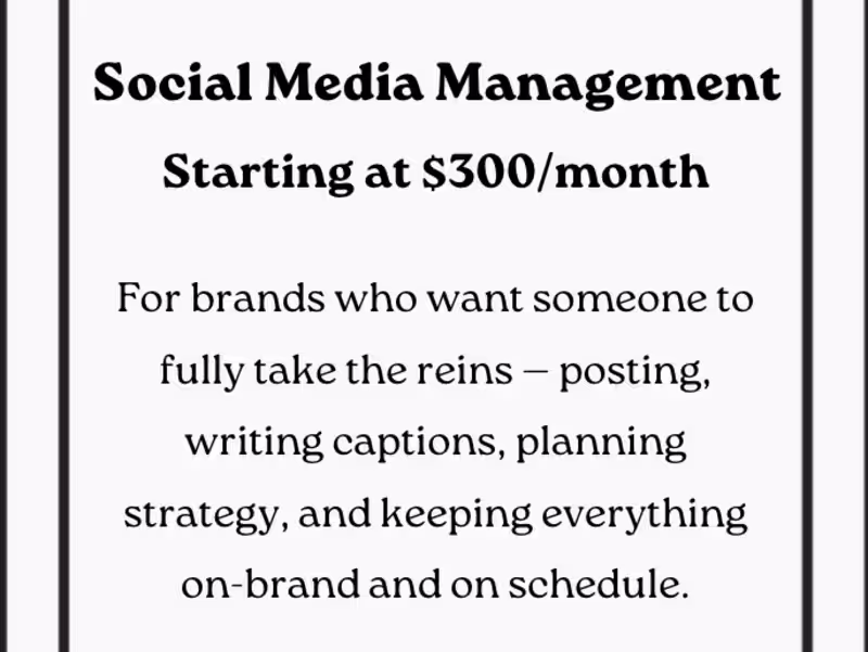 Cover image for Social Media Management That’s On-Brand and On-Point
