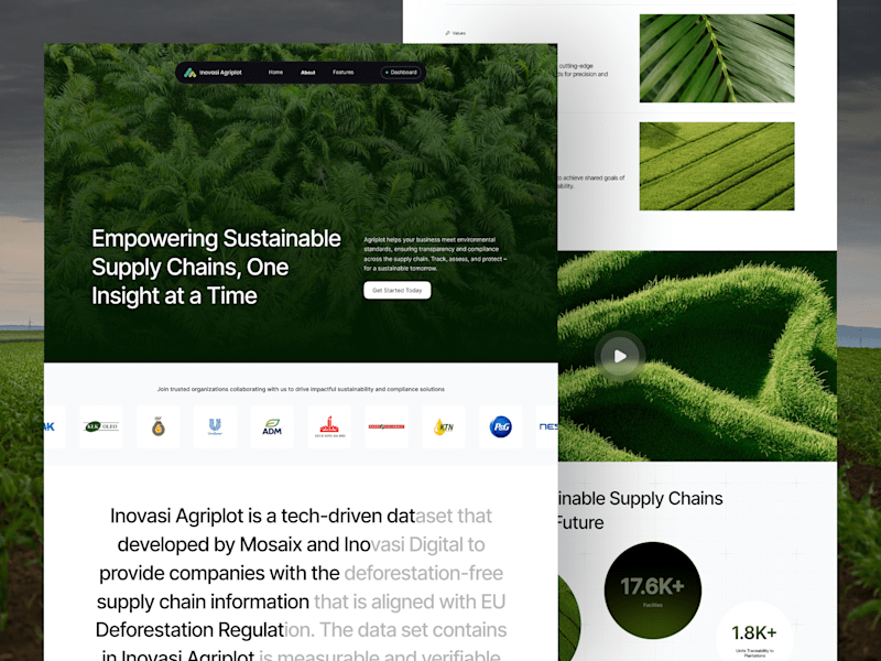 Cover image for Agriplot About - Agriculture ⏐ Landing Page