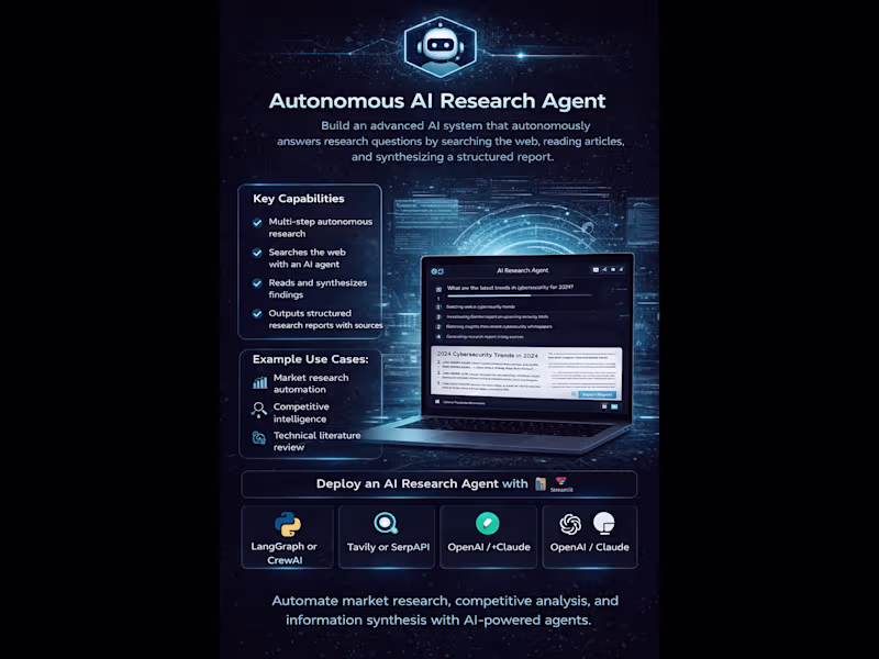 Cover image for AI Research Agent