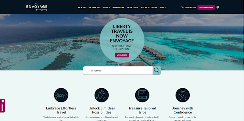 Cover image for Replit + Manual Coding | Envoyage Travel Agency App
