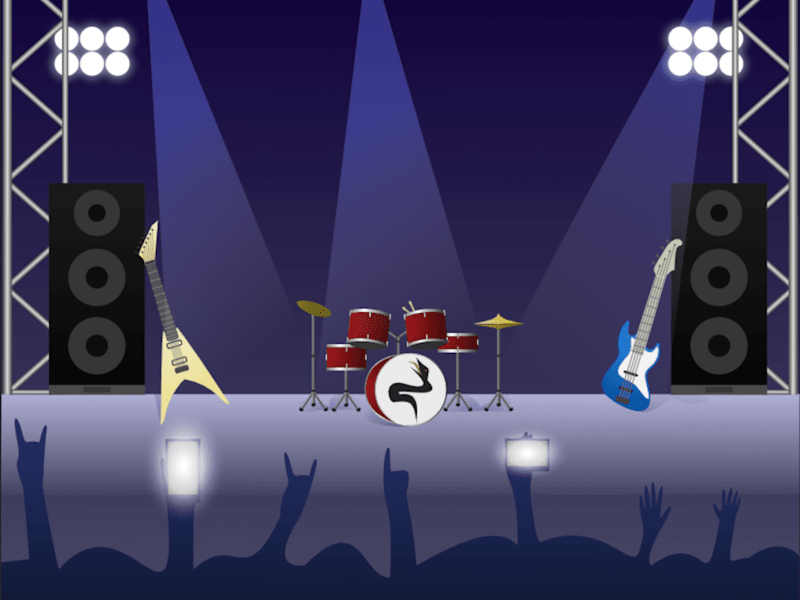 Cover image for Interactive Musical Concert Animation