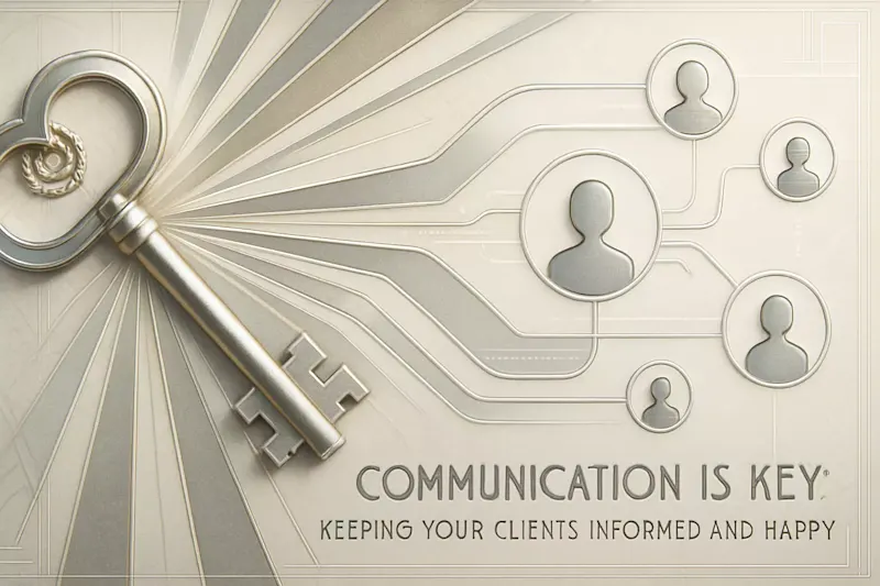 Cover image for Communication Is Key: Keeping Your Clients Informed and Happy