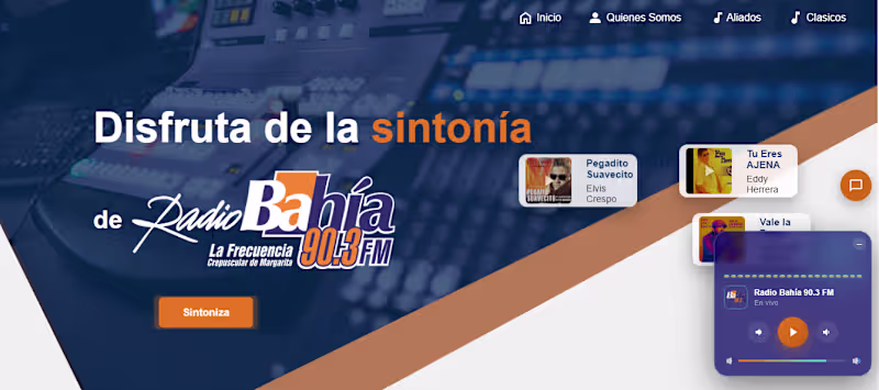 Cover image for Radio Bahía 90.3 FM -