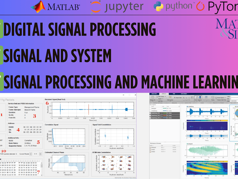 Cover image for Signal Processing Enhancements with Machine Learning