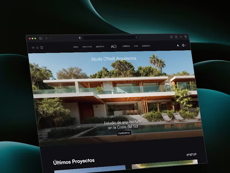 Cover image for Alcalá O'neill Architects