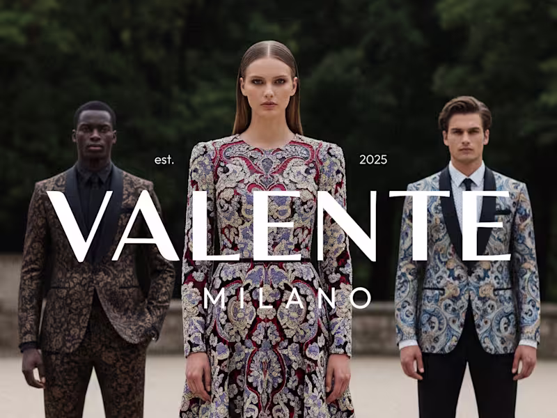 Cover image for Brand Identity Design - Valente Milano