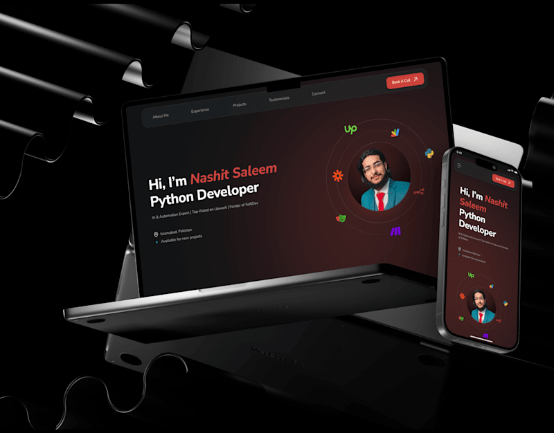 Cover image for Responsive Portfolio Website Redesign