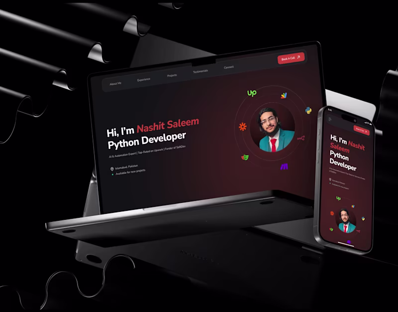 Cover image for Responsive Portfolio Website Redesign