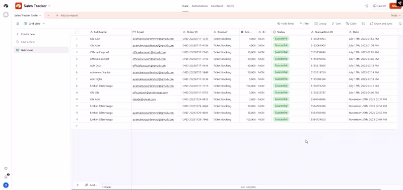 Cover image for Payment-to-Booking Automation for Ticketing Business