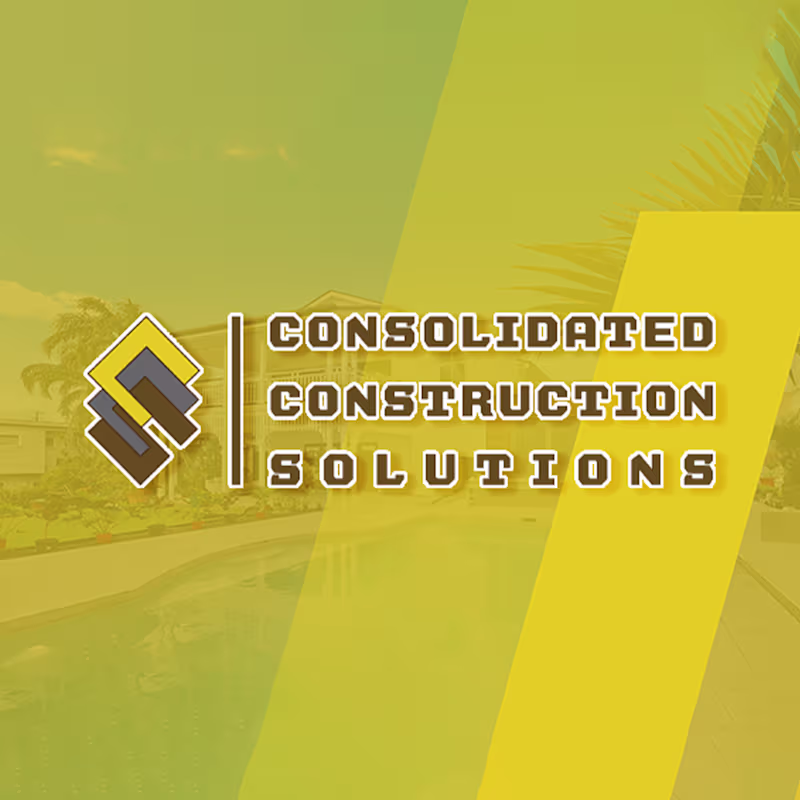 Cover image for Consolidated Construction Solutions