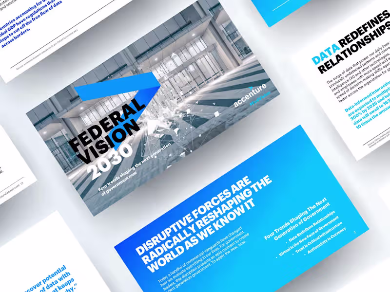 Cover image for Accenture | Presentation Design