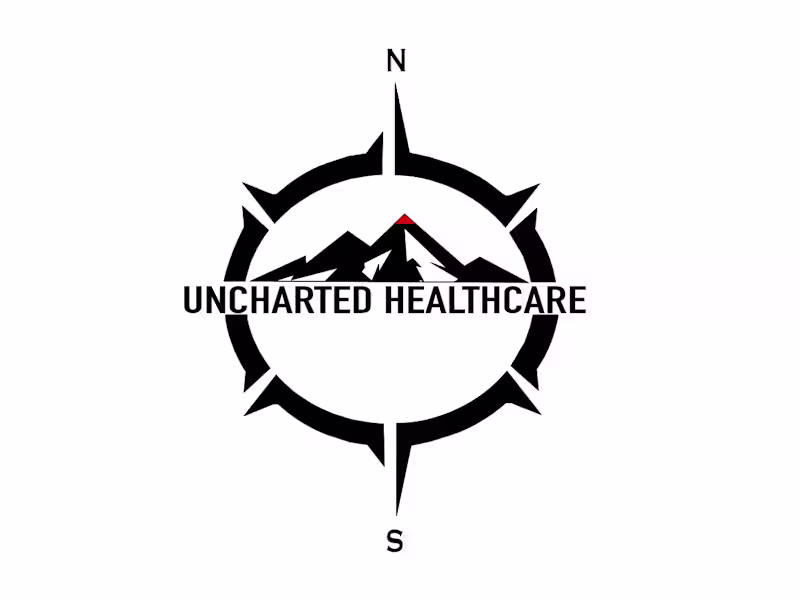 Cover image for Logo work for Uncharted Healthcare