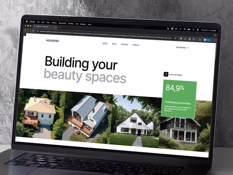 Cover image for Home Builder Website Design & Development