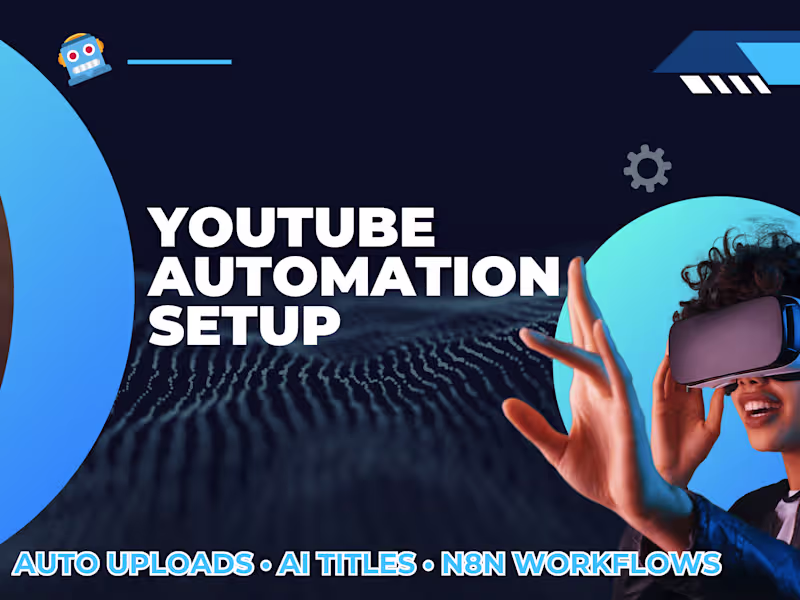 Cover image for YouTube Automation Setup (n8n + AI + Auto-Posting)