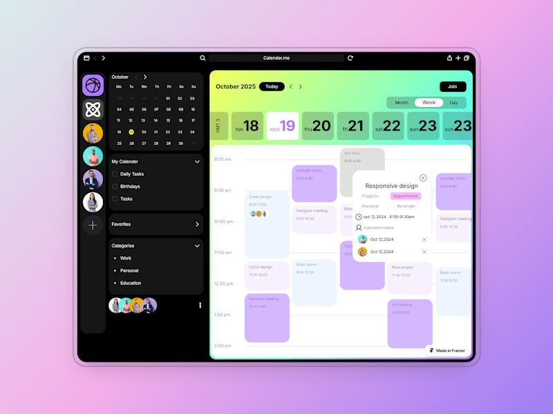 Cover image for Calendar.me: A Smart Planner for Productive Minds