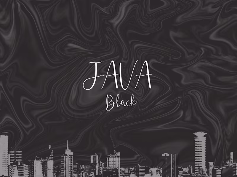 Cover image for JAVA Coffee branding