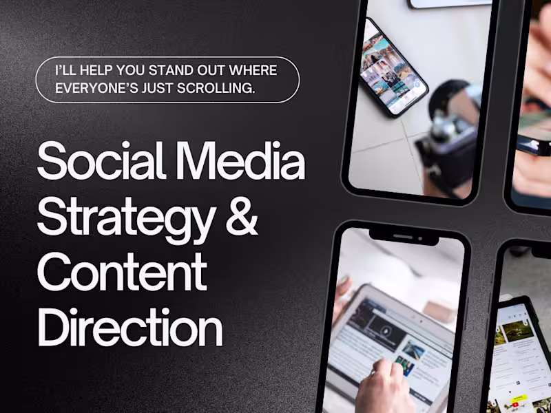 Cover image for Social Media Strategy & Content Direction