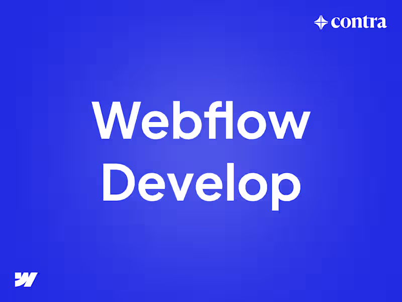 Cover image for Conversion Driven Webflow Sites for Startups & Agencies