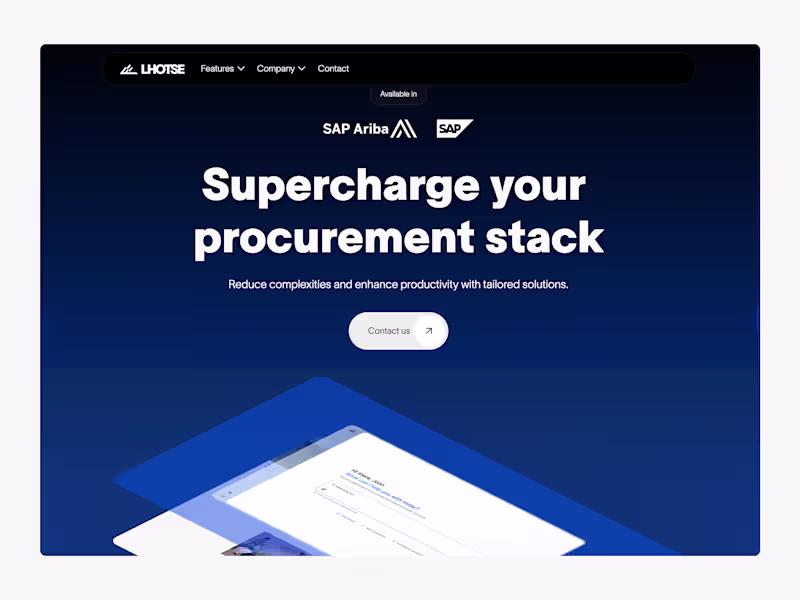 Cover image for Clean, modern website design