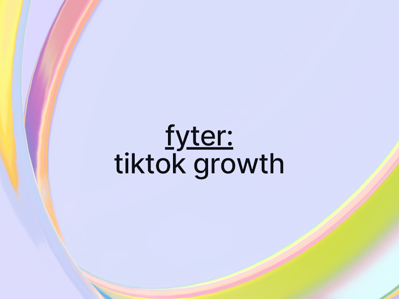 Cover image for Fyter Tiktok Growth | +10k app users in 3 months