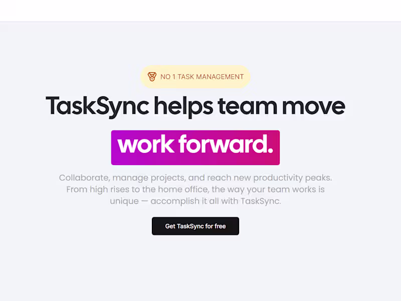 Cover image for TaskSync