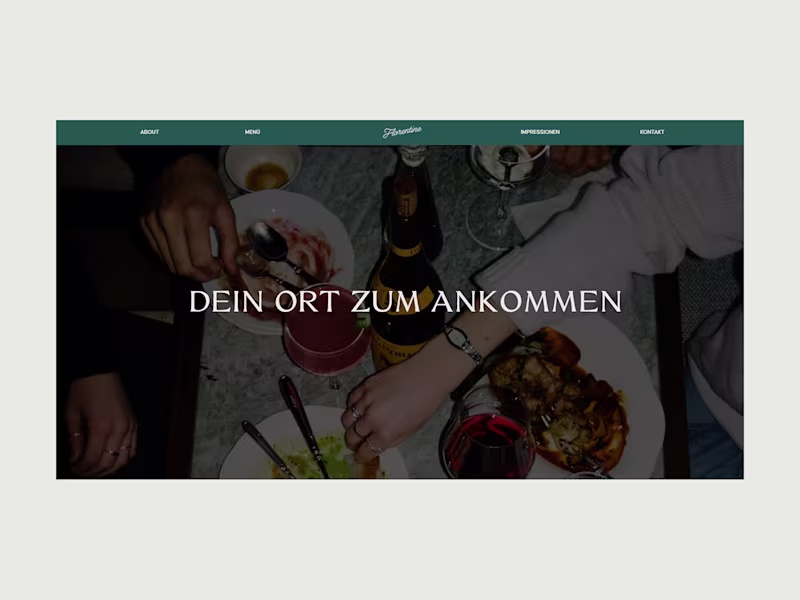 Cover image for Florentine Resturent 