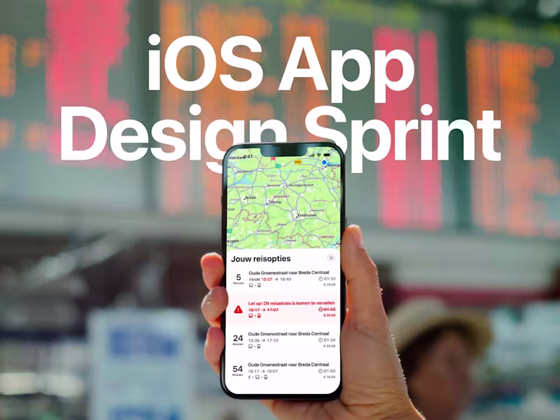Cover image for iOS App Design Sprint